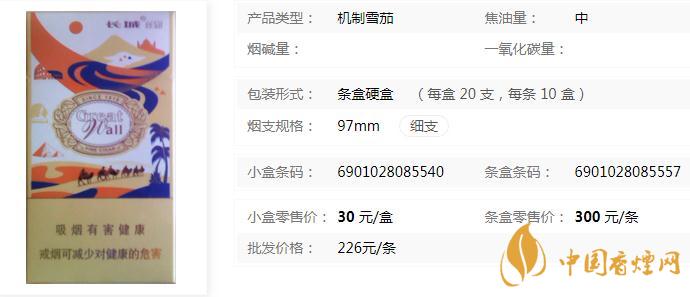 長城絲路雪茄多少錢一包 長城絲路雪茄特點(diǎn)分析
