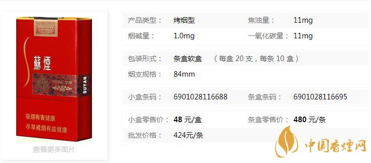 蘇煙吉祥軟包多少錢(qián)？蘇煙吉祥紅色軟包價(jià)格一覽